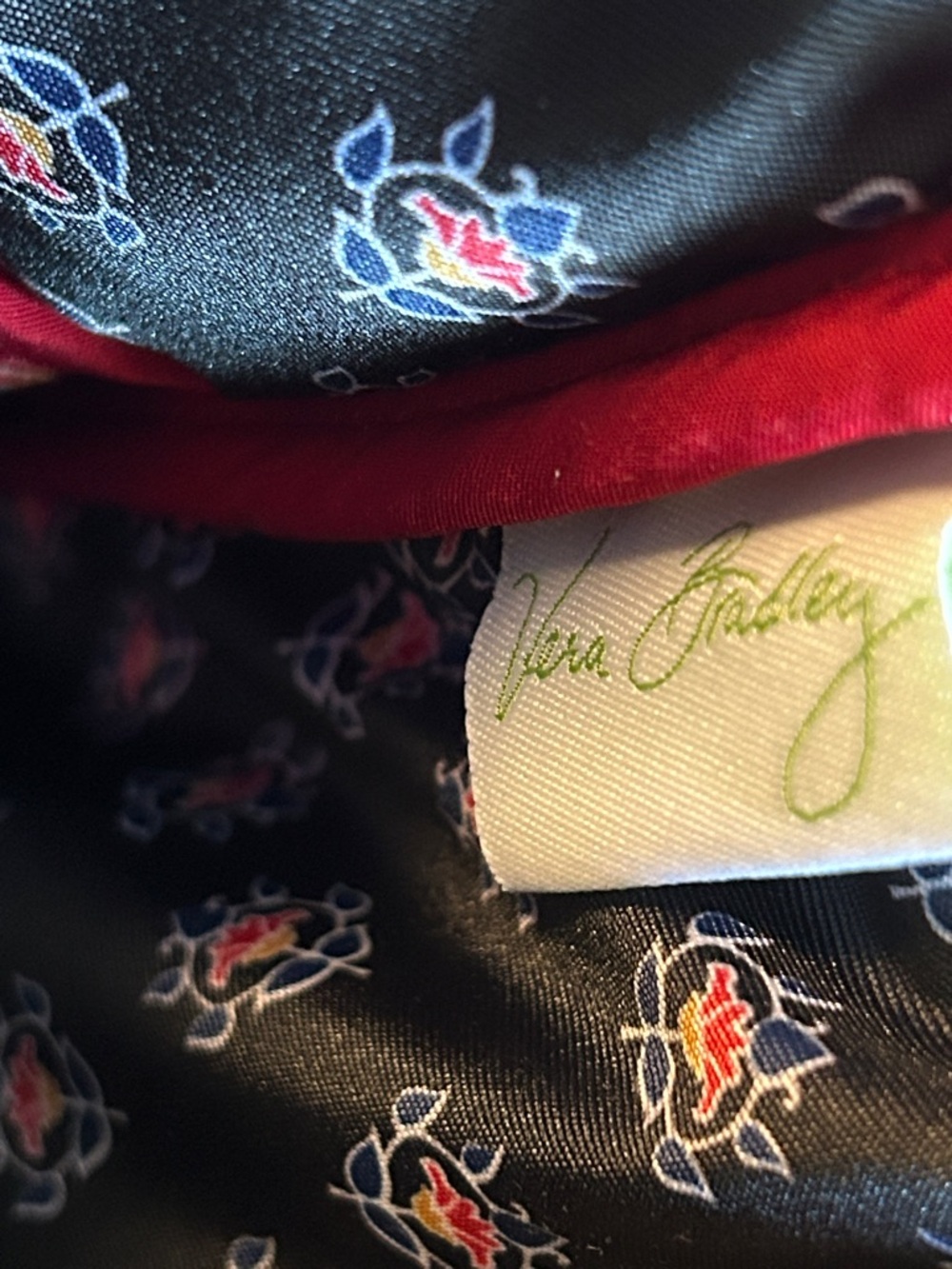 NEW Vera Bradley Tango Red Hipster Crossbody Bag Quilted Tote Purse - Picture 10 of 15